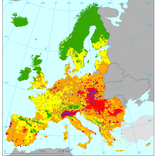 PM10 Europa